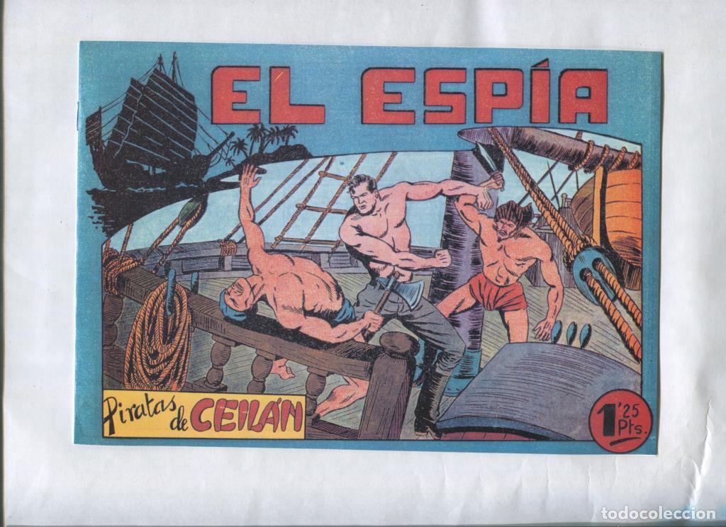 Comics: Facsimil: El Espia numero 19: Piratas de Ceilan - Jose Ortiz, varios
