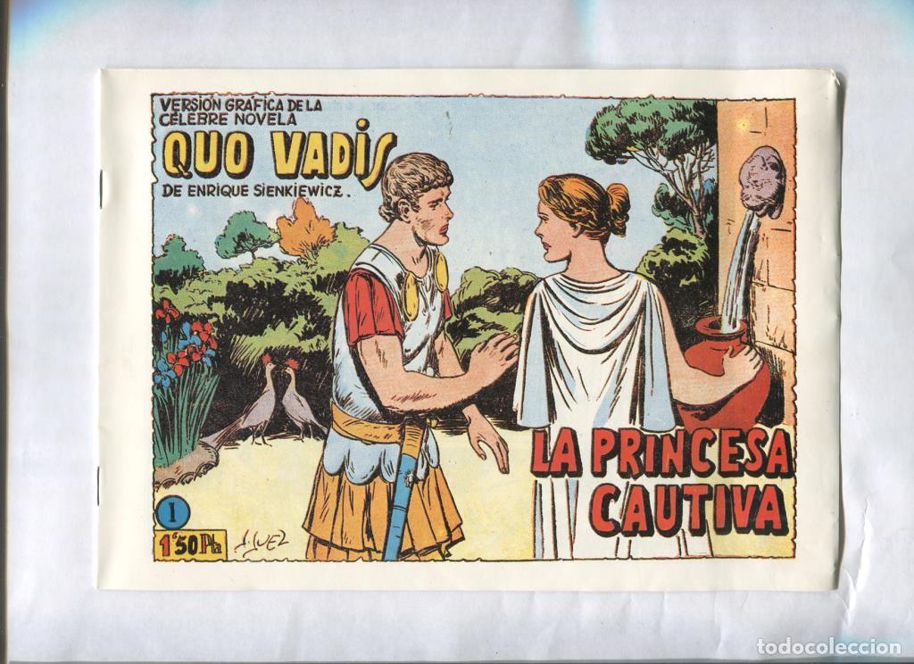C&oacute;mics: Facsimil: Quo Vadis numero 01: La princesa cautiva - Jaime Juez - Foto 1