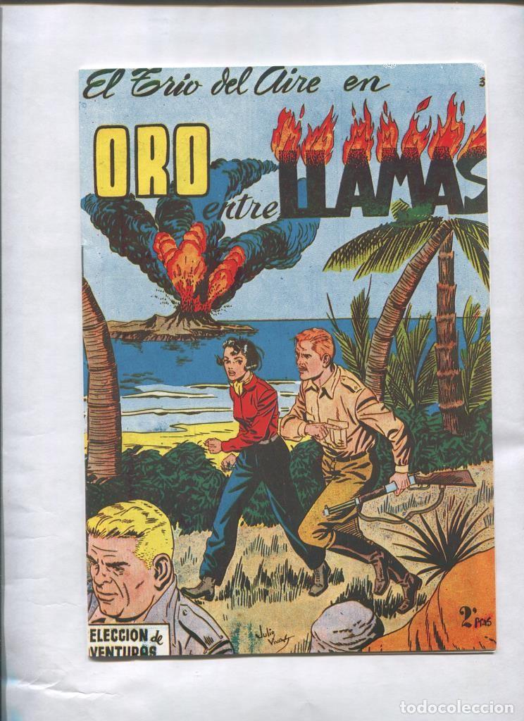 Comics: Facsimil: El trio del aire numero 03: Oro entre llamas - Julio Vivas