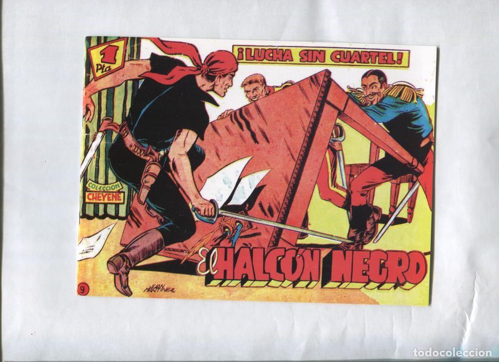 C&oacute;mics: Facsimil: El Halcon Negro numero 09: Lucha sin cuartel - Martinez Osete - Foto 1