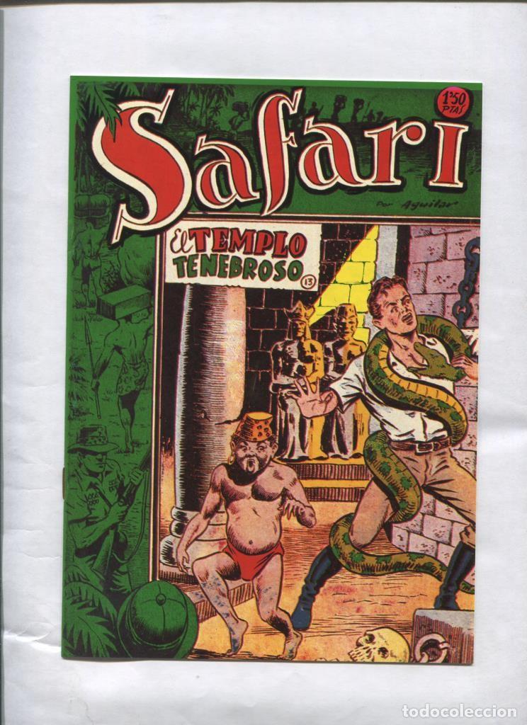 Comics: Facsimil: Safari numero 13: El templo tenebroso - Aguilar