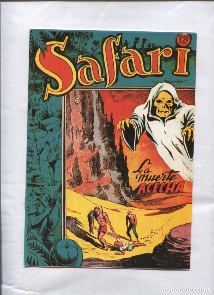C&oacute;mics: Facsimil: Safari numero 23: La muerte acecha - Aguilar
