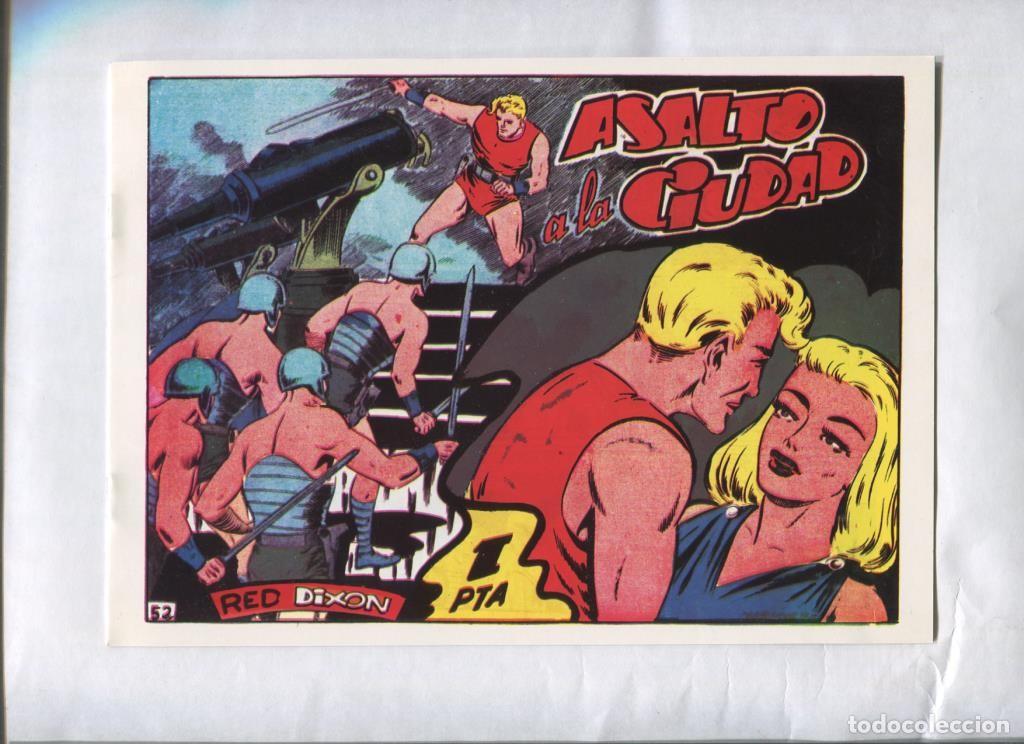 Fumetti: Facsimil: Red Dixon primera serie numero 52: Asalto a la ciudad - Juan Martinez Osete