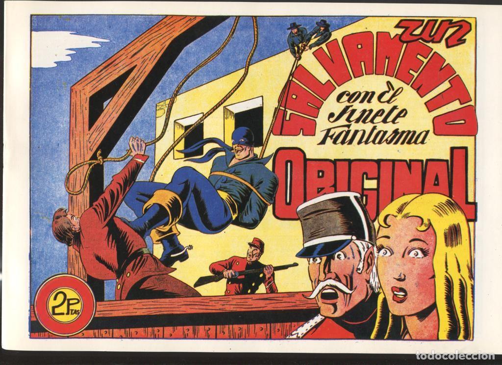 Comics: Facsimil: El Jinete Fantasma numero 050: Un salvamento original - Ambros