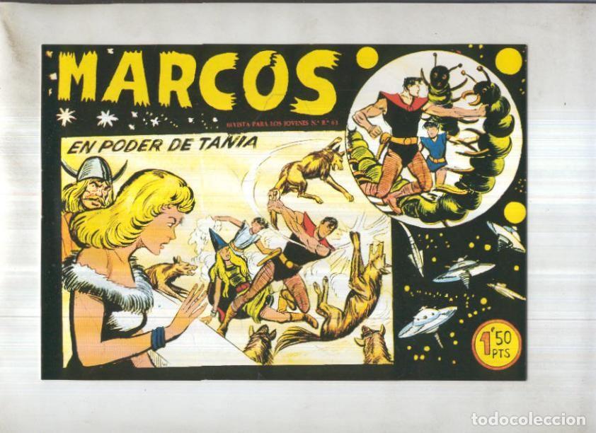 C&oacute;mics: Facsimil: Marcos de Manuel Gago numero 08: En poder de Tania - Manuel Gago - Foto 1