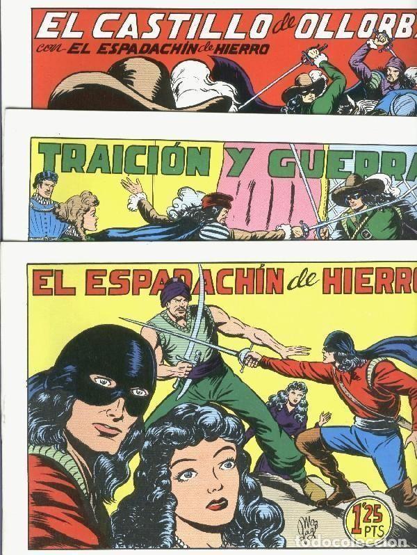 C&oacute;mics: El Espadachin de Hierro coleccion facsimil - Manuel Gago - Foto 1