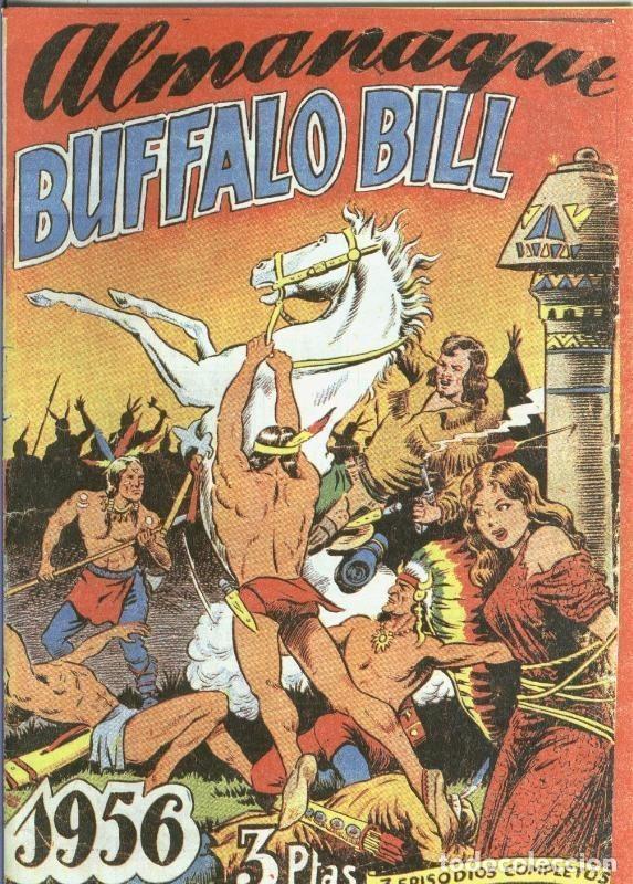 C&oacute;mics: Almanaque Facsimil: Buffalo Bill para 1956 - Ferrando - Foto 1