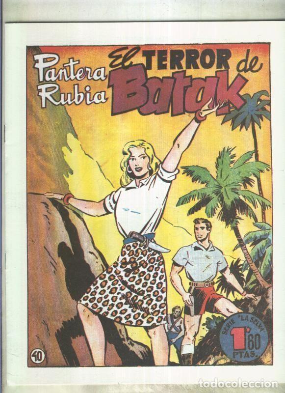 C&oacute;mics: Pantera Rubia facsimil: El terror de Batak - Varios - Foto 1