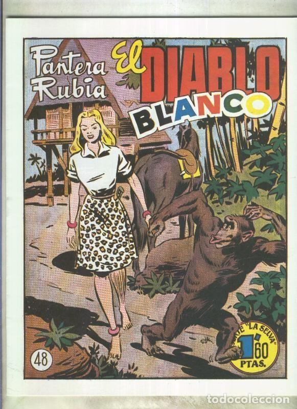 C&oacute;mics: Pantera Rubia facsimil: El diablo blanco - Varios - Foto 1