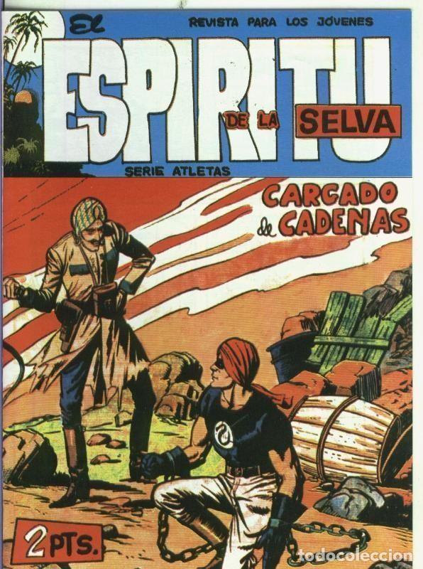 C&oacute;mics: Facsimil: El Espiritu de la Selva numero 45: Cargado de cadenas - Manuel Lopez Blanco - Foto 1