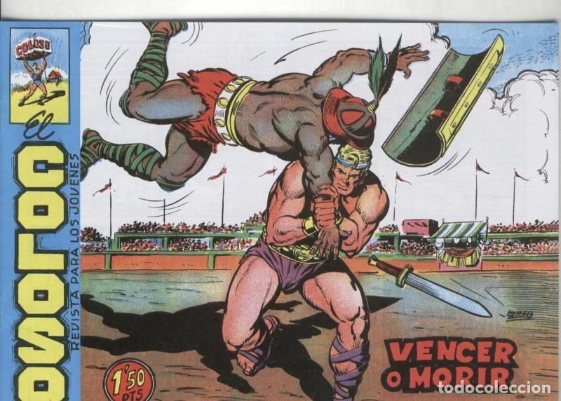 Fumetti: Facsimil: El Coloso numero 14: Vencer o morir - Manuel Lopez Blanco