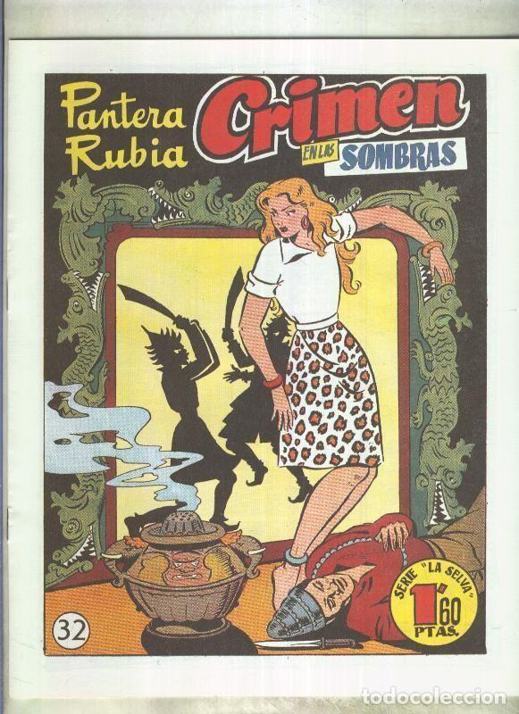 C&oacute;mics: Pantera Rubia facsimil: Crimen en las sombras - Varios - Foto 1