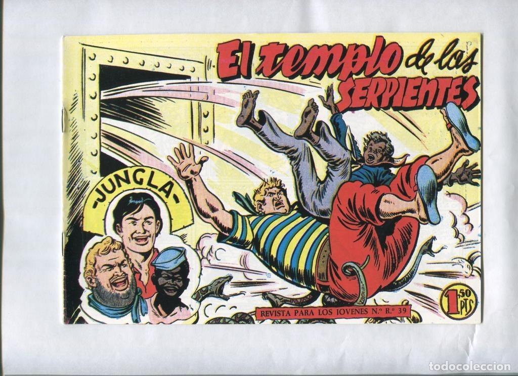 C&oacute;mics: Facsimil: Jungla numero 06: El templo de las serpientes - Manuel Gago - Jose Ortiz - Foto 1