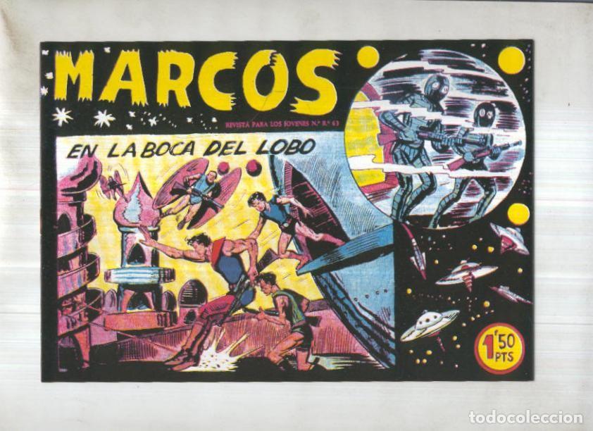 C&oacute;mics: Facsimil: Marcos de Manuel Gago numero 12: En la boca del lobo - Manuel Gago - Foto 1