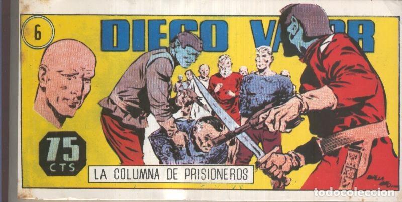 C&oacute;mics: Diego Valor primera serie tomitos numero 06 - Buylla - Foto 1