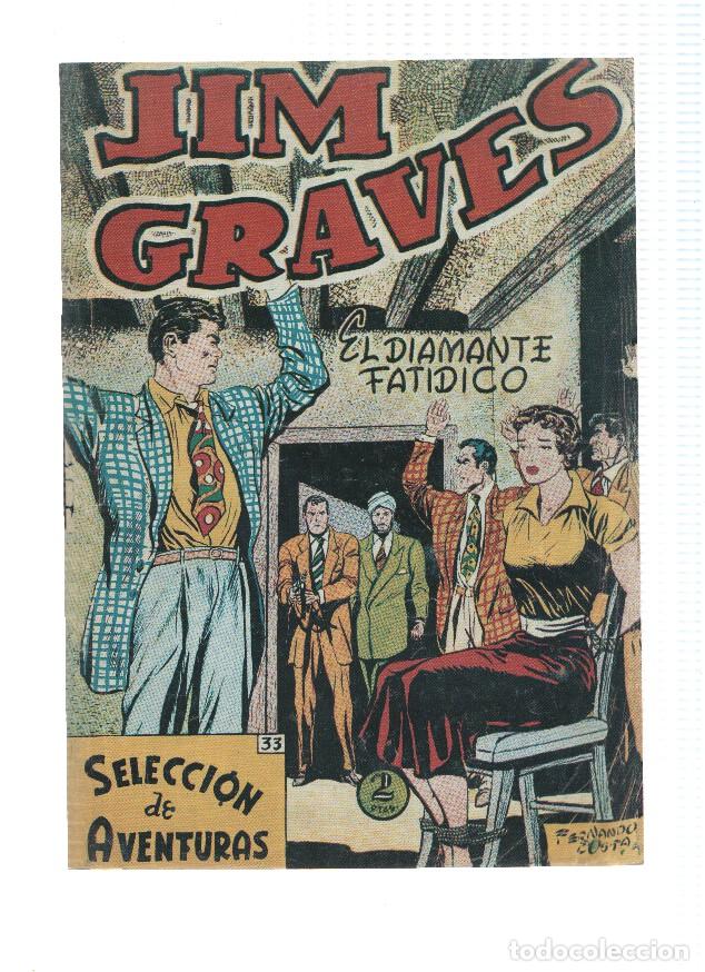 Comics: Facsimil: Jim Graves numero 33: El diamante fatidico - Julio Vivas