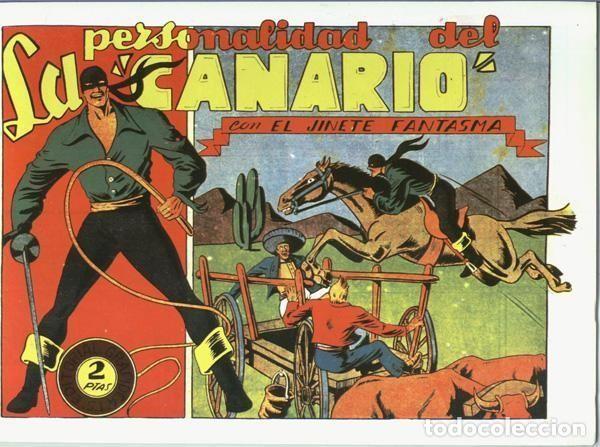 Comics: Facsimil: El Jinete Fantasma numero 067: La personalidad del canario - Ambros