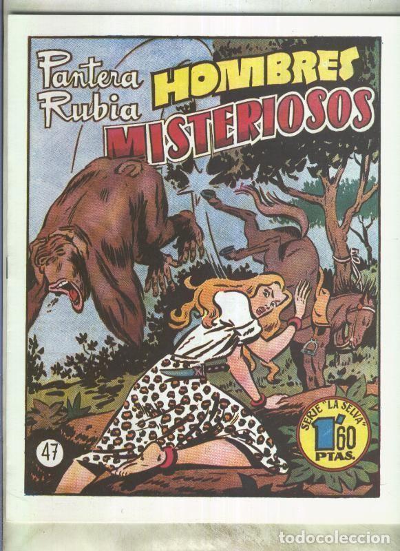C&oacute;mics: Pantera Rubia facsimil: Hombres misteriosos - Varios - Foto 1