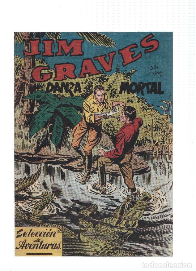 C&oacute;mics: Facsimil: Jim Graves numero 24: Danza mortal - Julio Vivas - Foto 1