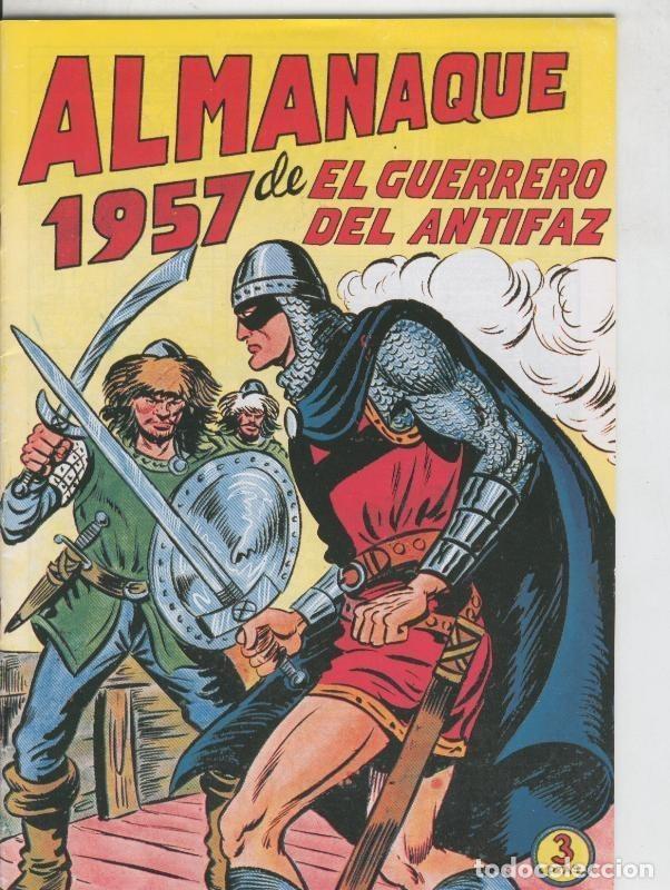 C&oacute;mics: Facsimil: El Guerrero del Antifaz almanaque 1957: El pirata tartaro - Manuel Gago