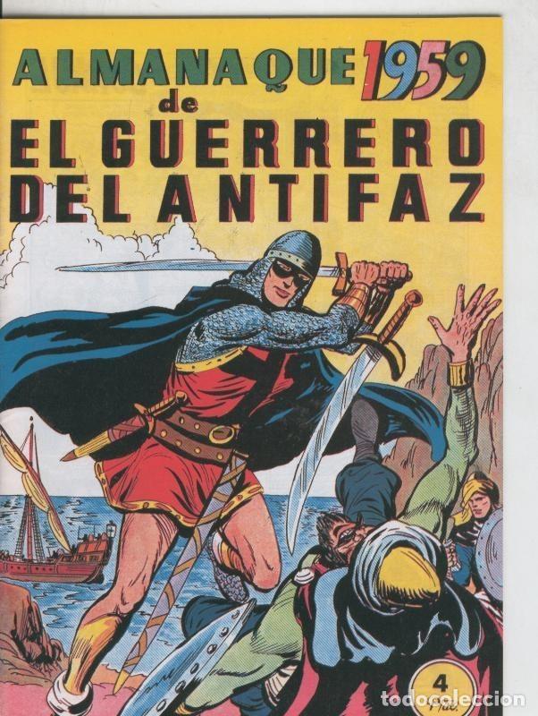 C&oacute;mics: Facsimil: El Guerrero del Antifaz almanaque 1959: Cerco de hierro - Manuel Gago