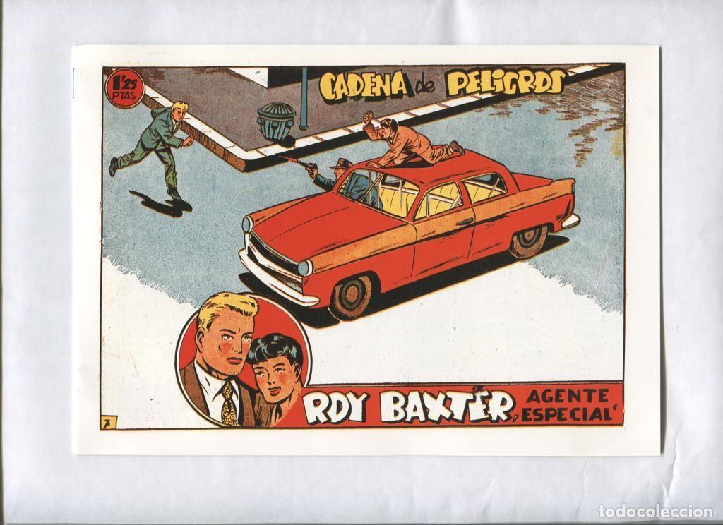 C&oacute;mics: Facsimil: Roy Baxter numero 07: Cadena de peligros - Martinez Osete - Foto 1