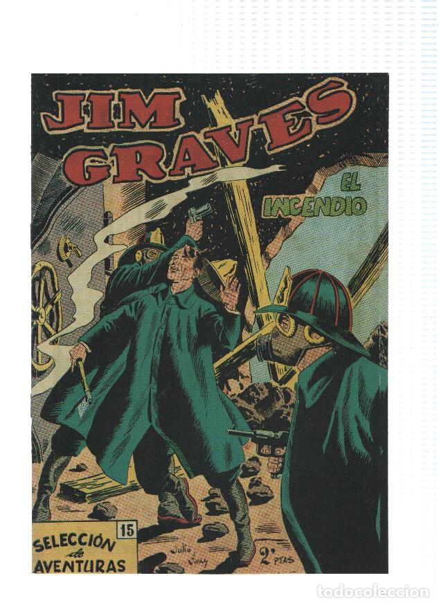 C&oacute;mics: Facsimil: Jim Graves numero 15: El incendio - Julio Vivas - Foto 1