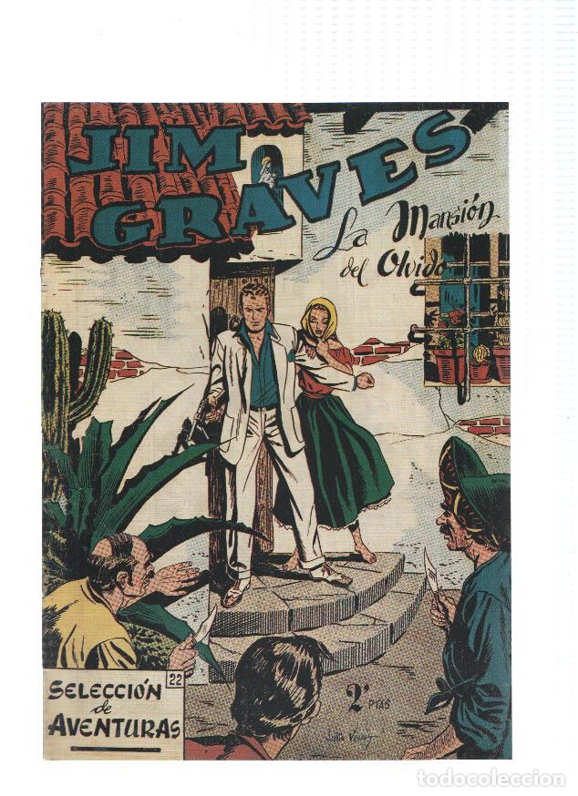 C&oacute;mics: Facsimil: Jim Graves numero 22: La mansion del olvido - Julio Vivas