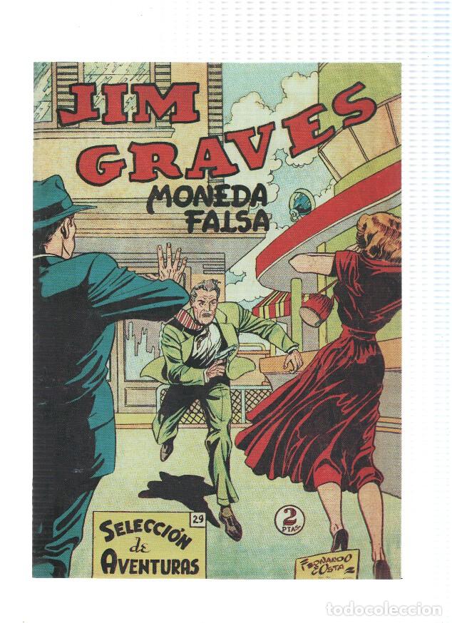 C&oacute;mics: Facsimil: Jim Graves numero 29: Moneda falsa - Julio Vivas - Foto 1