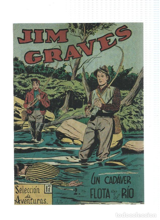 Comics: Facsimil: Jim Graves numero 17: Un cadaver flota en el rio - Julio Vivas