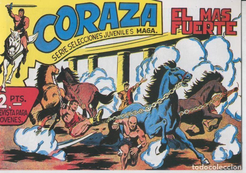 C&oacute;mics: Facsimil: Coraza numero 31: El mas fuerte - Lopez Fajardo