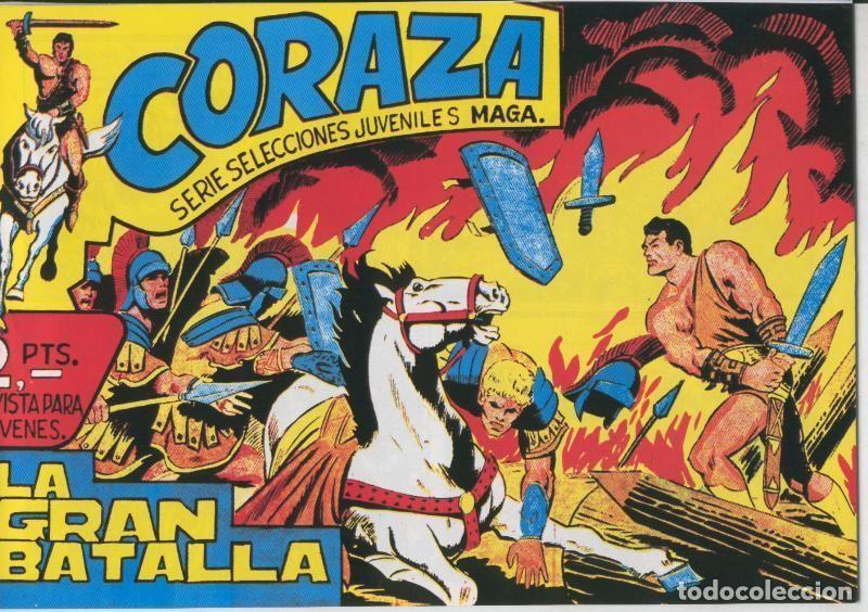 C&oacute;mics: Facsimil: Coraza numero 53: La gran batalla - Lopez Fajardo