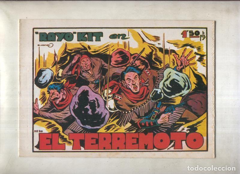 C&oacute;mics: Rayo Kit, facsimil numero 20: El terremoto - Iranzo - Foto 1