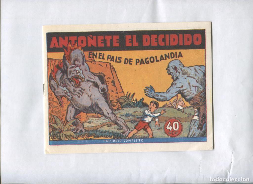 Comics: Facsimil: Anto&ntilde;ete el decidido numero 01: En el pais de Pagolandia - Torrent