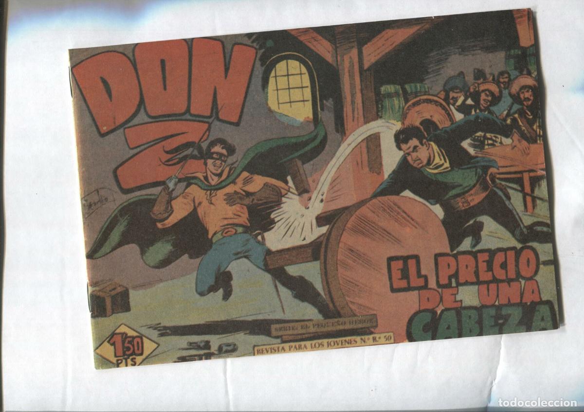 C&oacute;mics: Don Z, facsimil numero 16: El precio de una cabeza - Varios - Foto 1