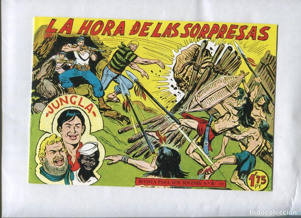 Fumetti: Facsimil: Jungla numero 35: La hora de las sorpresas - Manuel Gago - Jose Ortiz