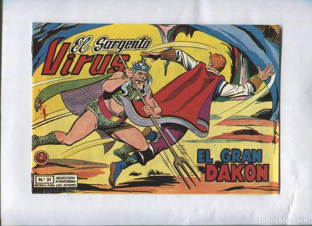 C&oacute;mics: Facsimil: El Sargento Virus numero 21: El gran Dakon - Iba&ntilde;ez - Foto 1
