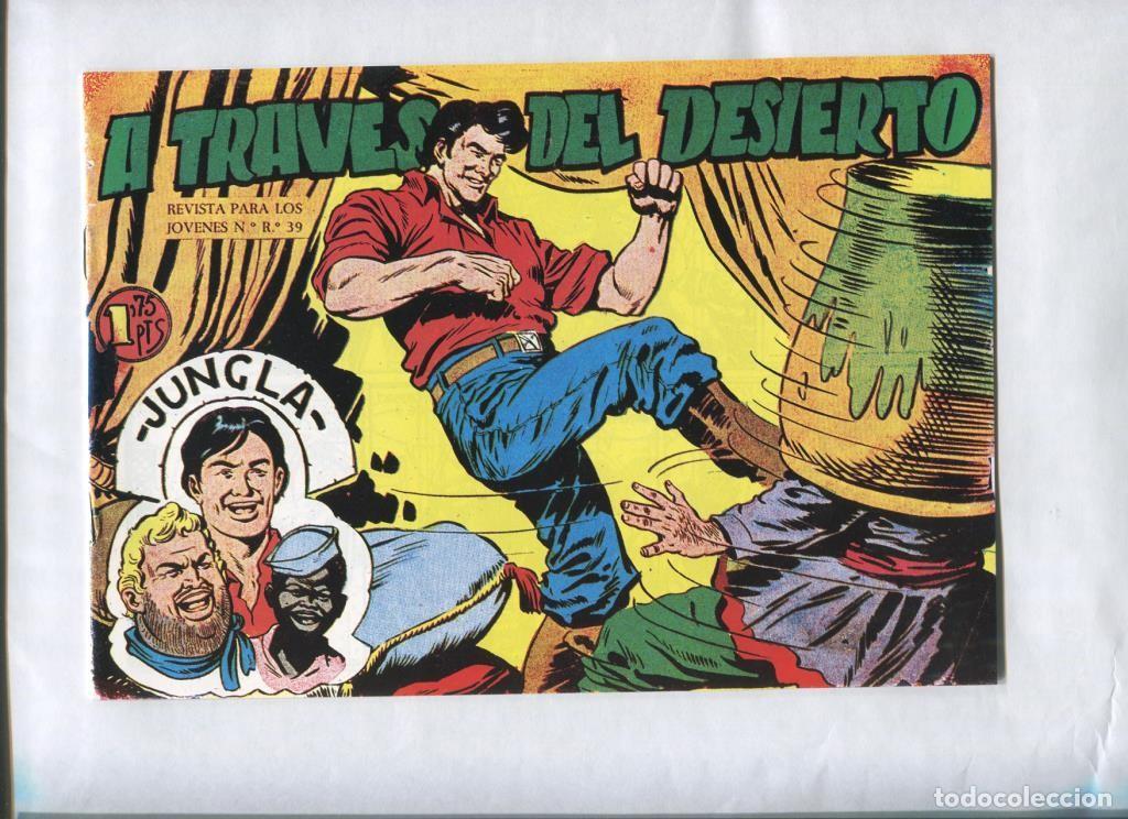 Fumetti: Facsimil: Jungla numero 09: A traves del desierto - Manuel Gago - Jose Ortiz