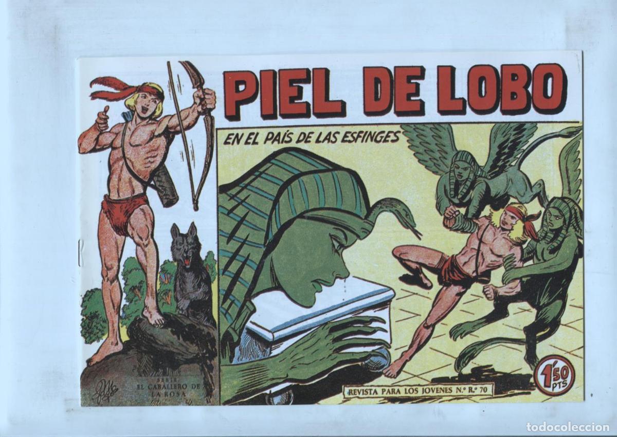 Comics: Facsimil: Piel de Lobo numero 80: En el pais de las esfinges - Manuel Gago
