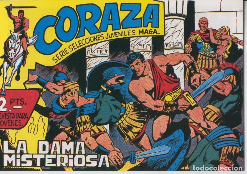 Fumetti: Coraza, facsimil numero 18: La dama misteriosa - Lopez Fajardo