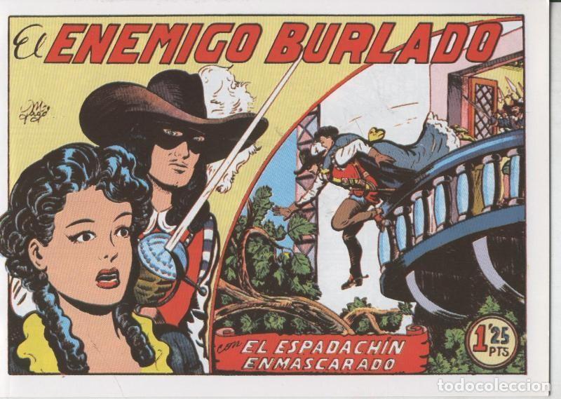 Fumetti: El Espadachin Enmascarado facsimil numero 014: El enemigo burlado - Varios