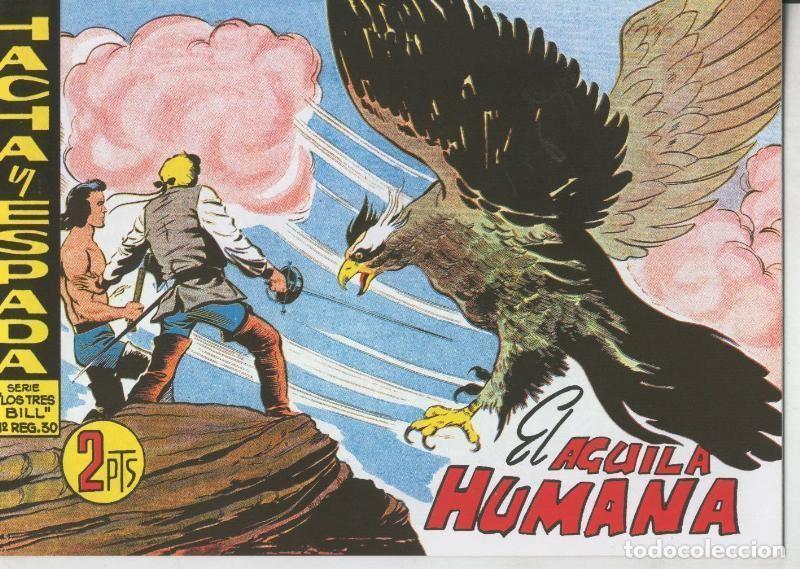 Comics: Hacha y Espada facsimil numero 53: El aguila humana - Armando