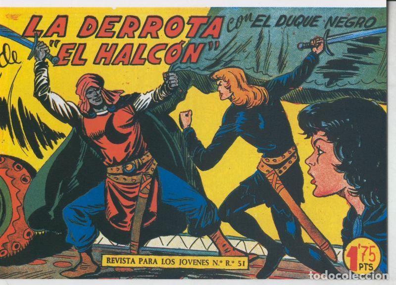 C&oacute;mics: El Duque Negro facsimil numero 14: La derrota de El Halcon - Manuel Gago - Foto 1
