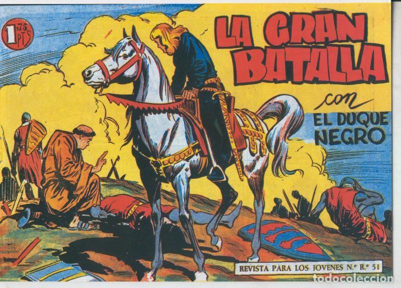 C&oacute;mics: Facsimil: El Duque Negro numero 10: La gran batalla - Manuel Gago - Foto 1