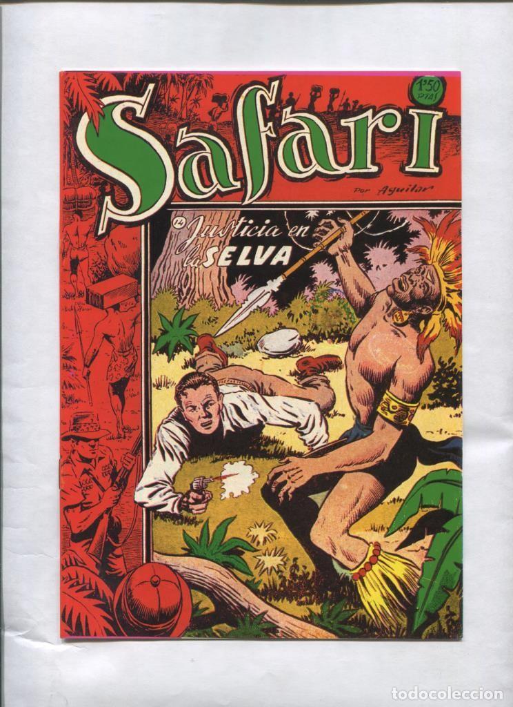 Comics: Facsimil: Safari numero 14: Justicia en la selva - Aguilar