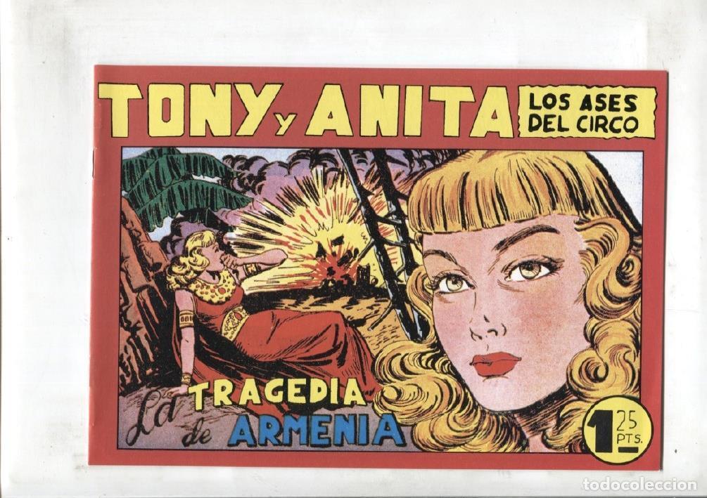 Comics: Facsimil: Tony y Anita numero 070: La tragedia de Armenia - Miguel Quesada