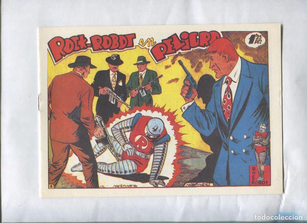 Fumetti: Facsimil: Rock Robot numero 08: En peligro - Martinez Osete