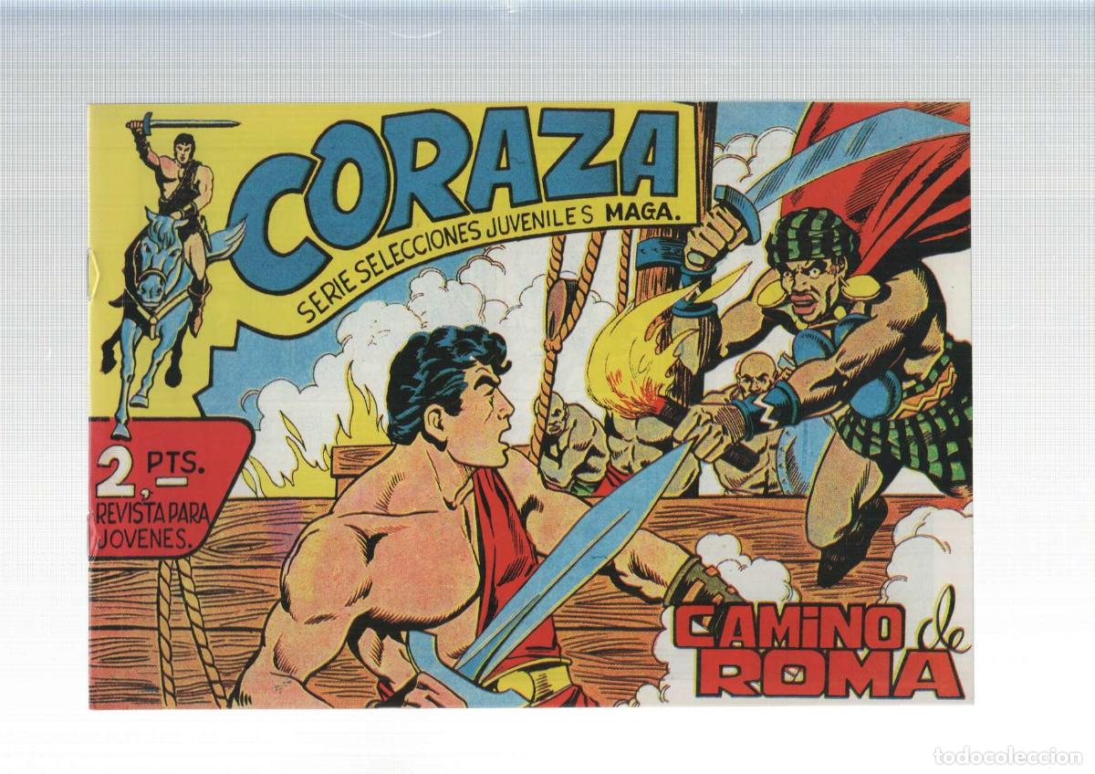Comics: Facsimil: Coraza numero 08: Camino de Roma - Lopez Fajardo