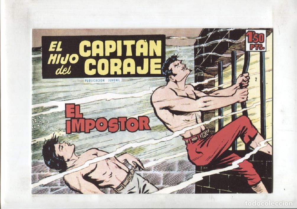 C&oacute;mics: El Hijo del Capitan Coraje facsimil numero 02: El impostor - Ferrando - Foto 1