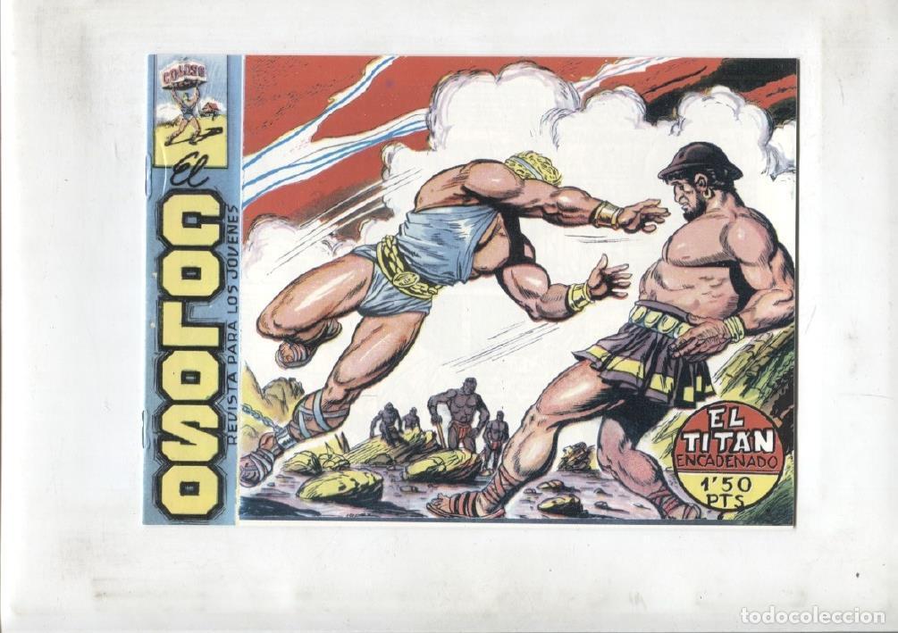 Comics: Facsimil: El Coloso numero 07: El titan encadenado - Manuel Lopez Blanco